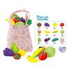 11PCS Kids Cut Play Food Kitchen Accessories Set Cutting Toy Fruits and Vegetables Pretend Playset