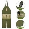 Gardening Multi Pockets Leg Protect Apron With Pockets