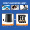 Petscene Automatic Pet Feeder 7L Auto Dog Cat Food Dispenser Voice Recorder 2 Bowls