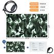 Electric Pet Dog Heater Pad Heating Mat Heated Blanket Cat Bed Thermal Protection Timer XL 90x60cm with 2 Cloth Covers
