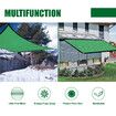 3X4m Anti-UV Green Sun Shading Net Outdoor Sunshade Net Garden Shelter Canopy Succulent Plant Gazebo Balcony Shade Netting Cloth