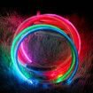 USB LED pet night collar for glowing dogs rechargeable glowing LED night safety rechargeable(70cm)