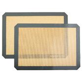 Silicone,Non-Stick, Food Safe Baking Mat - 2 Pack
