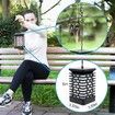 Solar Outdoor Lights, Arzerlize Flickering Flame Solar Lantern Lights Outdoor Garden Waterproof Hanging Lanterns (1Pack)