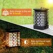 Solar Outdoor Lights, Arzerlize Flickering Flame Solar Lantern Lights Outdoor Garden Waterproof Hanging Lanterns (1Pack)