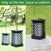 Solar Outdoor Lights, Arzerlize Flickering Flame Solar Lantern Lights Outdoor Garden Waterproof Hanging Lanterns (1Pack)