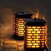 Solar Outdoor Lights, Arzerlize Flickering Flame Solar Lantern Lights Outdoor Garden Waterproof Hanging Lanterns (1Pack)