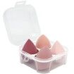 4 Pcs Makeup Sponges Blender Set For Foundation Blender with Egg case Color Random Send