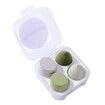 4 Pcs Makeup Sponges Blender Set For Foundation Blender with Egg case Color Random Send