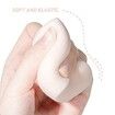 4 Pcs Makeup Sponges Blender Set For Foundation Blender with Egg case Color Random Send