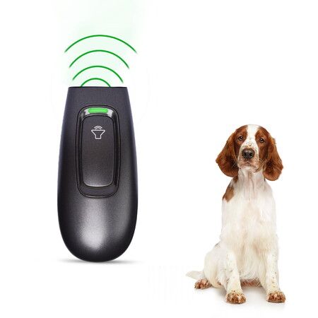 5m Handheld Anti Bark Equipment Ultrasonic Dog Training Clicker FOR Medium and Small Dog