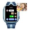 4G Smart Watch for Children, GPS Tracker Watch with Video Call, Pedometer, Geo-Fence, SOS Anti-Loss of Early Educational Tools, 1.69 HD Screen, Smartwatches for Children Col Blue