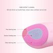 Electric Face Cleansing Brush Mini Electric Silicone Brush Facial Massage Deep Pore Cleansing Skin Cleansing Tool