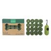 Biodegradable Poop Bags Dog Waste Disposal Bags ,15 Bags Each Roll Thick Pet Waste Bags(16 roll x Dog Poop Bag+1 pc x Bag Dispenser)