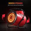 Industrial Fan Heater 2 in 1 Portable Electric Hot Air Blower Carpet Dryer for Shed Warehouse Workshop SAA 3000W