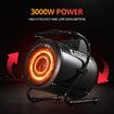 Industrial Fan Heater Electric Portable 2 in 1 Hot Air Blower Carpet Dryer for Warehouse Shed Workshop SAA 3000W