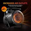 Industrial Fan Heater Electric Portable 2 in 1 Hot Air Blower Carpet Dryer for Warehouse Shed Workshop SAA 3000W