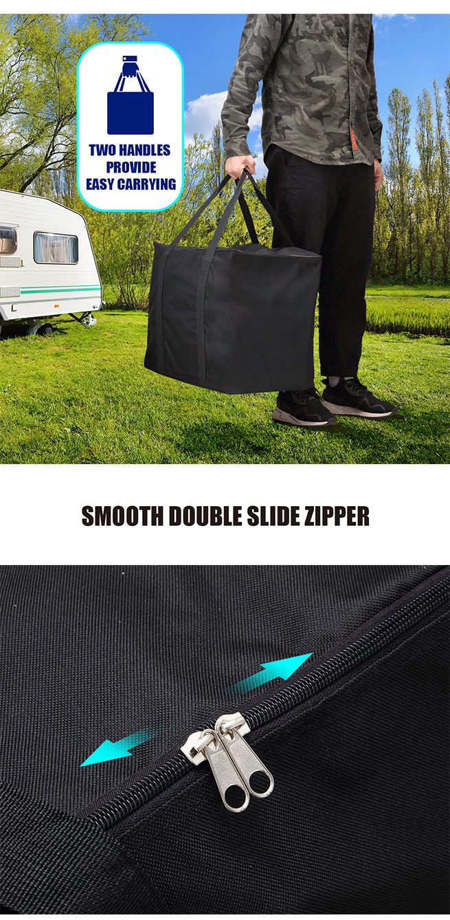 Large Portable Toilet Carry Bag for Camping Storage Carrying Case 1024