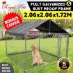 Pet Dog Kennel Enclosure Playpen Puppy Run Exercise Fence Metal Cage Play Pen