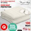 Royal Sleep Electric Blanket Fully Fitted Queen Heated Pad Cover Warm Underlay