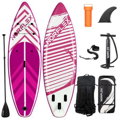 NORFLX Stand Up Paddle Board Inflatable SUP 10 feet 6 inches Surfboard | Paddleboard