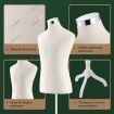 Mannequin Male Dress Form Dressmakers Dummy Torso Manikin Display Stand Tripod Base 151-170cm Skin Tone 