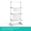 Maxkon 3 Tier Electric Heated Clothes Dryer Airer Towel Drying Rack Stand Foldable 300W