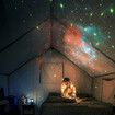 Astronaut galaxy starry sky projector lamp night light usb LED light for kids gift table lampbedroom home decor