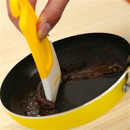 Non-Stick Oil Pot Scraper Brush