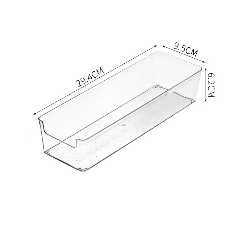 Stackable Pantry Organizer Bins, Clear Fridge Organizers for Kitchen, Freezer, Countertops, Cabinets - Plastic Food Storage Container with Handles for Home and Office