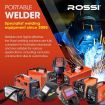 ROSSI 250 Amp 4-in-1 Inverter Welder MIG TIG Stick GMAW ARC Gas Gasless, with Accessories