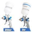 HVLP Spray Gun 1.4/1.7/2 mm Gravity Feed Air Spray Gun Kit Car Primer Paint Set