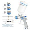 HVLP Spray Gun 1.4/1.7/2 mm Gravity Feed Air Spray Gun Kit Car Primer Paint Set