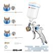 HVLP Spray Gun 1.4/1.7/2 mm Gravity Feed Air Spray Gun Kit Car Primer Paint Set