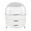 Makeup Organizer Case Drawer Portable Cosmetic Jewellery Storage Box White