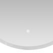 Makeup Mirror LED Light Bathroom Wall Mirrors Anti-fog Clear Round Vanity 50cm