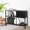 3-Tier Console Table Office Furniture Desk Hallway Side Entry Hall Display Shelf