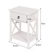 Levede 2x Bedside Tables Drawers Side Table Storage Cabinet Nightstand Bedroom