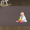 Bopeep Kids Play Mat Floor Baby Crawling Mats Foldable Waterproof Carpet Coffee