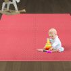 Bopeep Kids Play Mat Floor Baby Crawling Mats Foldable Waterproof Carpet Red