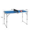 Centra Table Tennis Table Foldable Ping Pong Balls Bats Game Set Indoor Outdoor