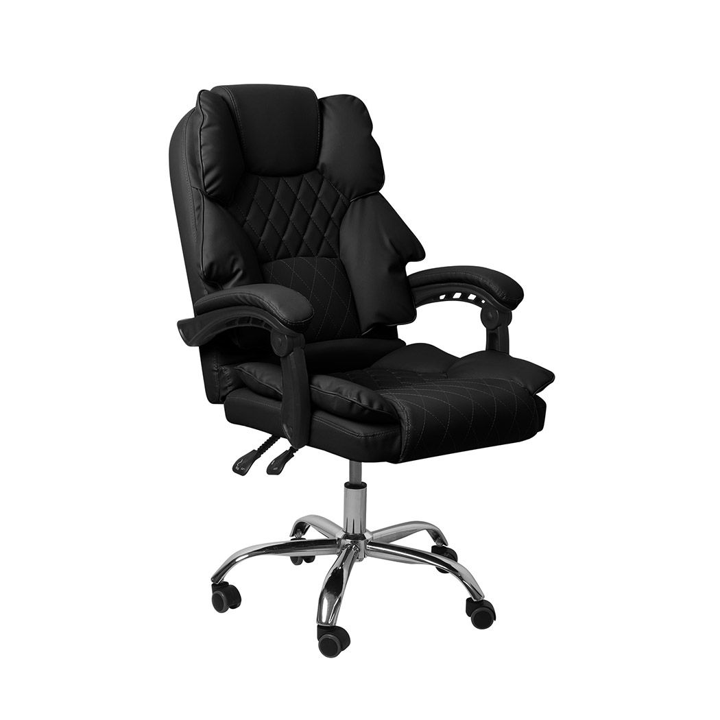 Levede Gaming Chair Office Computer Seat Racing PU Leather Executive Recliner