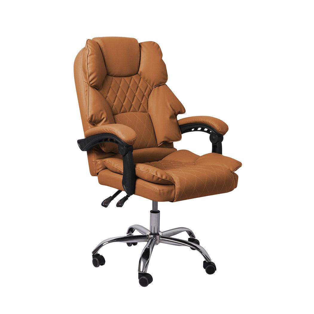 Levede Gaming Chair Office Computer Seat Racing PU Leather Executive Recliner