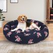 PaWz Dog Calming Bed Pet Cat Washable Portable Round Kennel Summer Outdoor XL