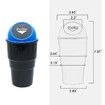 Garbage can for office, home and car