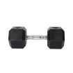 Centra Rubber Hex Dumbbell 12.5kg Home Gym Exercise Weight Fitness Training