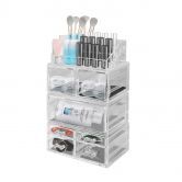 Cosmetic 7 Drawer Makeup Organizer Storage Jewellery Holder Box Acrylic Display