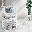 Cosmetic 7 Drawer Makeup Organizer Storage Jewellery Holder Box Acrylic Display