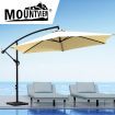 3M Outdoor Umbrella Cantilever Umbrellas Base Stand UV Shade Garden Patio Beach