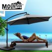 3M Outdoor Umbrella Cantilever Base Stand Cover Garden Patio Beach Umbrellas